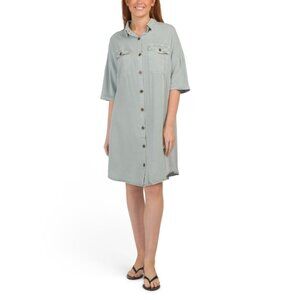 WEARABLES BY XCVI Dew Drop Bradford Shirt Dress